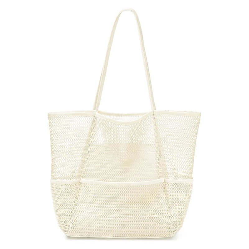 Large Mesh Beach Tote Shoulder Bag 18