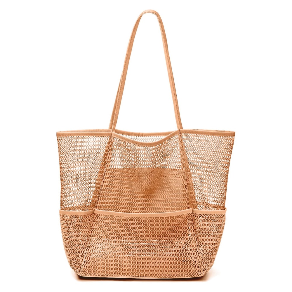 Large Mesh Beach Tote Shoulder Bag 19