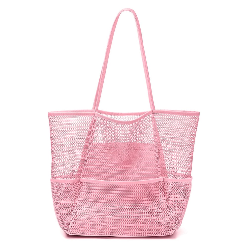 Large Mesh Beach Tote Shoulder Bag 20