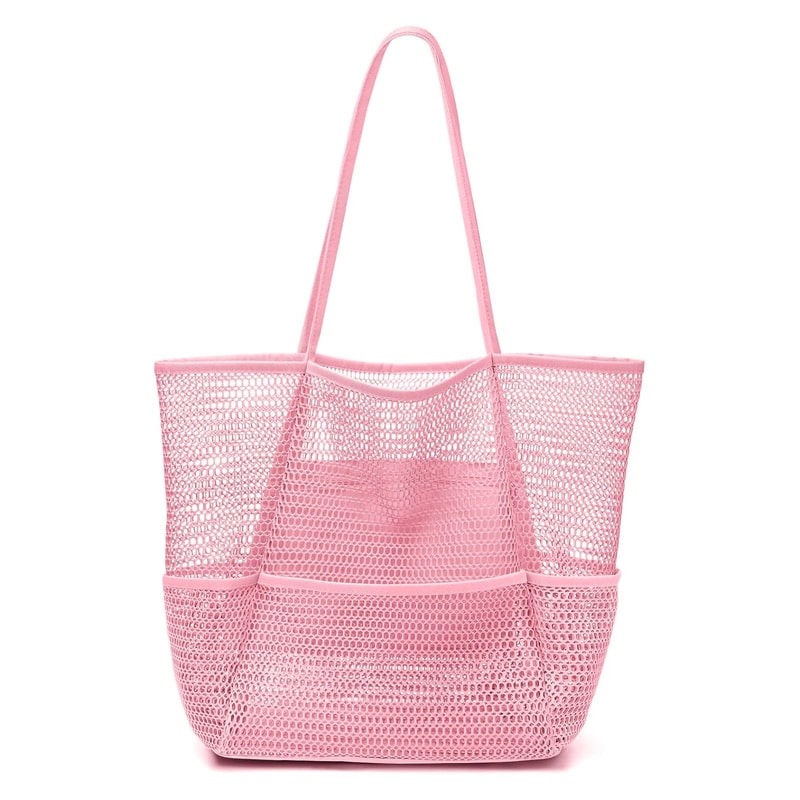Large Mesh Beach Tote Shoulder Bag 20