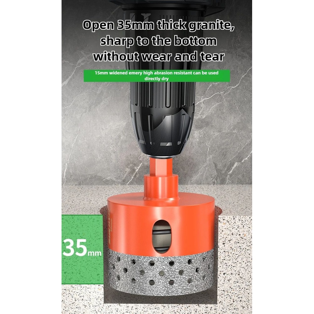 Diamond Hole Saw Drill Bit For Tile 12