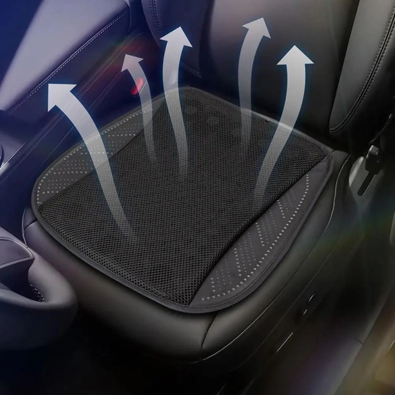 Universal Car Cooling Seat Cushion With Fans 4