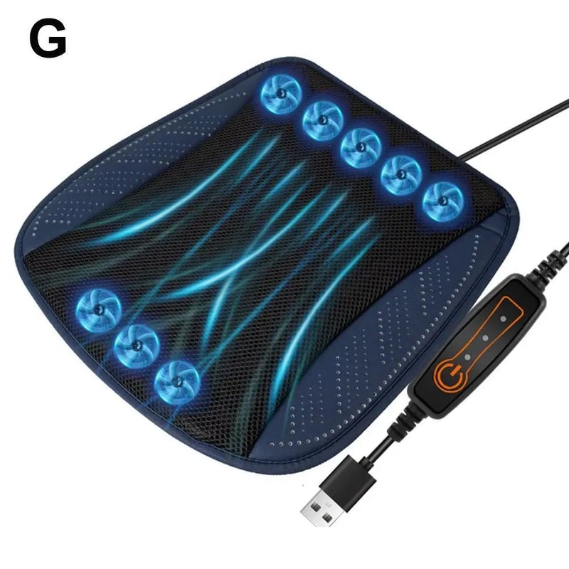 Universal Car Cooling Seat Cushion With Fans 16