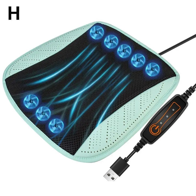 Universal Car Cooling Seat Cushion With Fans 17