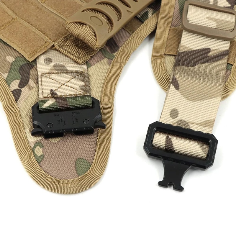 Tactical Dog Harness And Leash Set 11