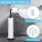 Stainless Steel Freestanding Toilet Paper Holder 4
