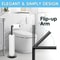 Stainless Steel Freestanding Toilet Paper Holder 8