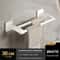 No Drill Double Bar Bathroom Towel Rack 9