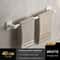 No Drill Double Bar Bathroom Towel Rack 17