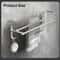 No Drill Aluminum Double Bar Towel Rack 5