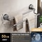 Suction Cup Double Bar Bathroom Towel Rack 15