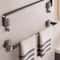 Suction Cup Folding Bathroom Towel Rack 6