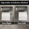 Aluminum Wall Mounted Toilet Paper Holder Shelf 6