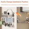 Wall Mounted Kitchen Hook Storage Rack 4