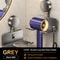 Wall Mounted Hair Dryer Holder Organizer 12