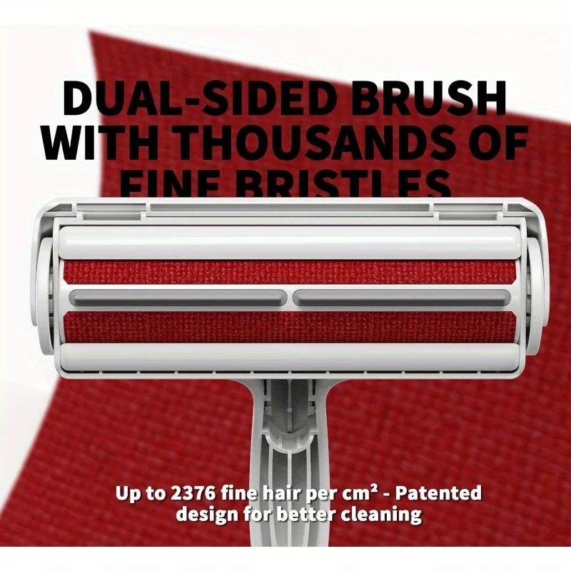Pet Hair Remover Roller With Self Cleaning Base 3