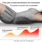 Electric Heated Waist Massage Support Pillow 2