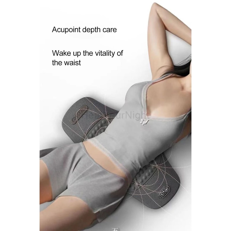 Electric Heated Waist Massage Support Pillow 6