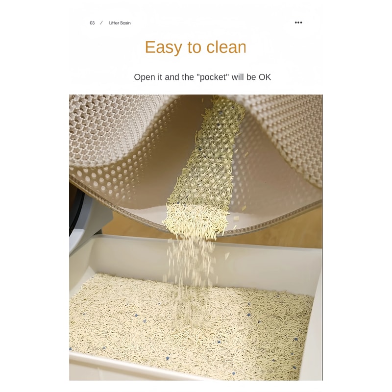 Double Layer Waterproof Cat Litter Mat 7