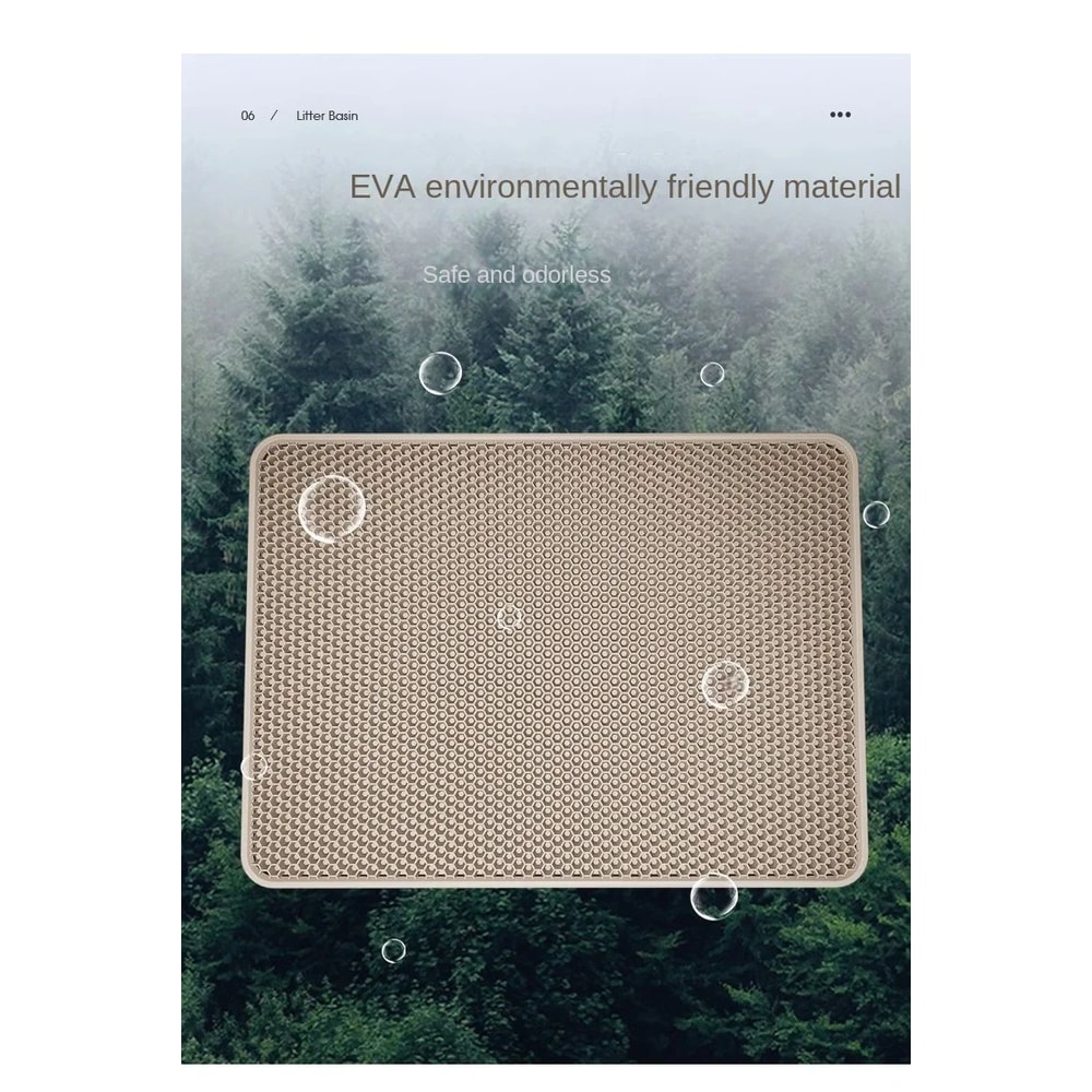 Double Layer Waterproof Cat Litter Mat 10