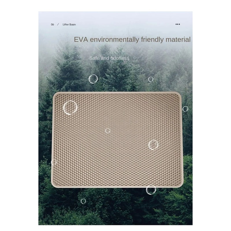 Double Layer Waterproof Cat Litter Mat 10