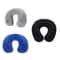 Inflatable U Shaped Travel Neck Pillow Gray 0