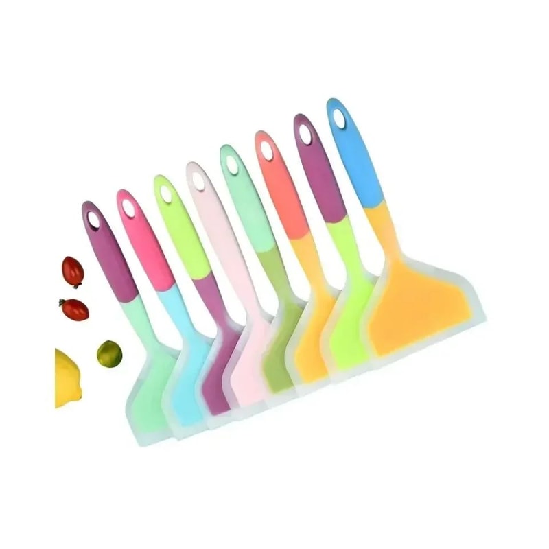 Silicone Kitchen Cooking Spatula Random Color 4