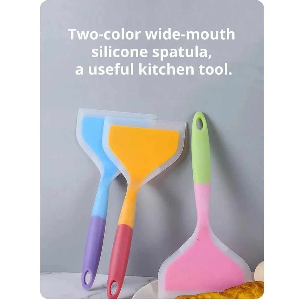 Silicone Kitchen Cooking Spatula Random Color 6