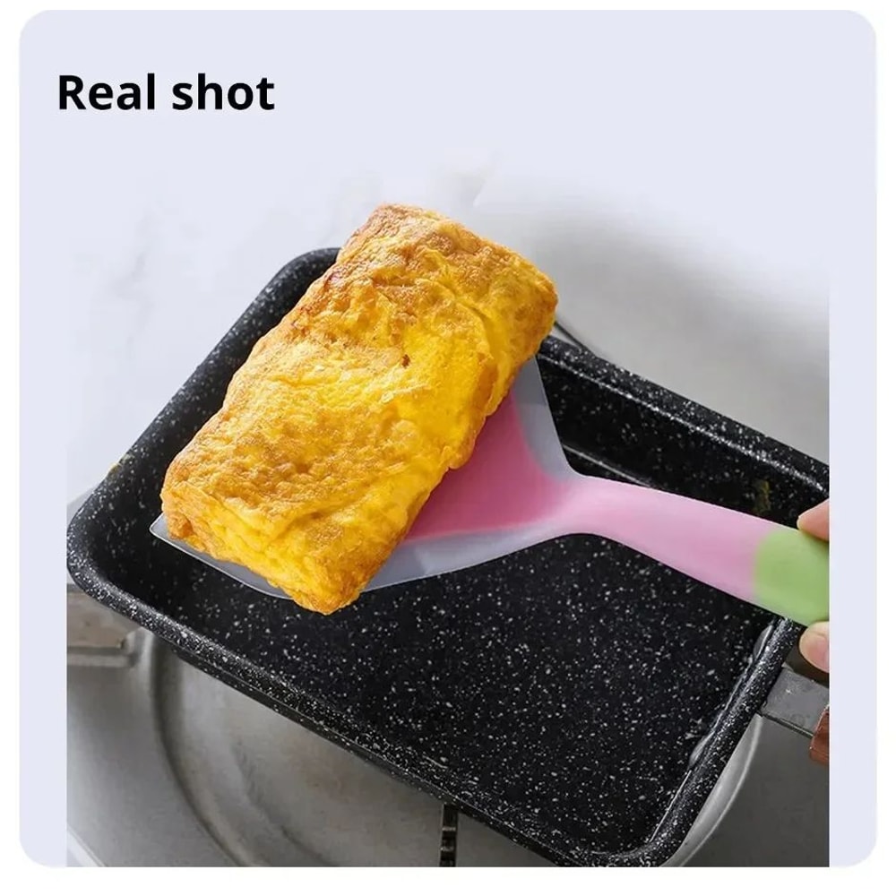 Silicone Kitchen Cooking Spatula Random Color 11