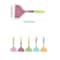 Silicone Kitchen Cooking Spatula Random Color 12