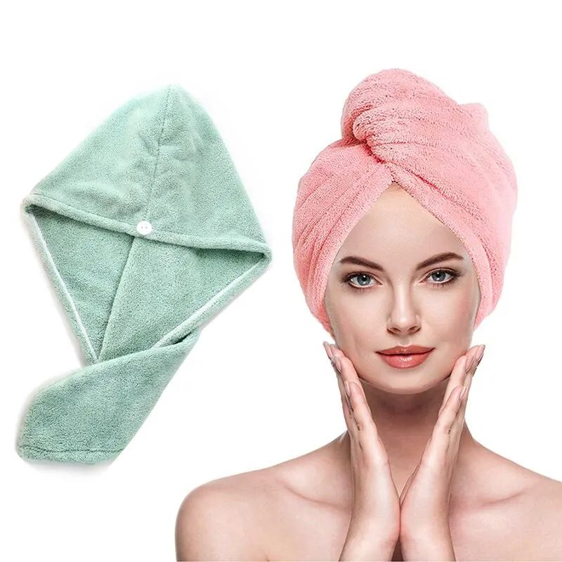 Microfiber Fast Dry Hair Wrap Towel 6