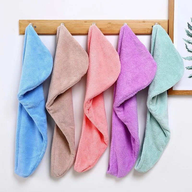 Microfiber Fast Dry Hair Wrap Towel 8