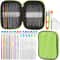 54 Piece Crochet Needle Kit With Case 0
