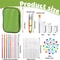 54 Piece Crochet Needle Kit With Case 1