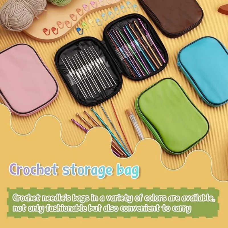 54 Piece Crochet Needle Kit With Case 2