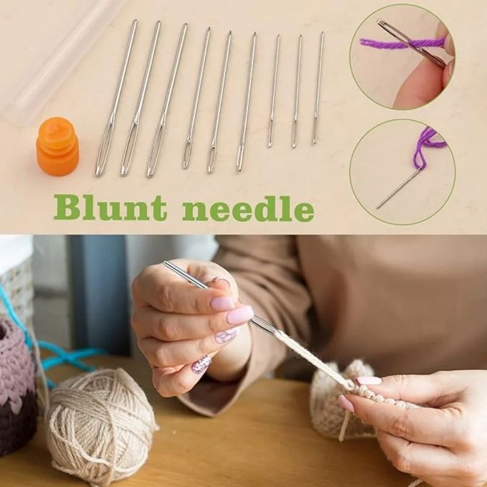 54 Piece Crochet Needle Kit With Case 8