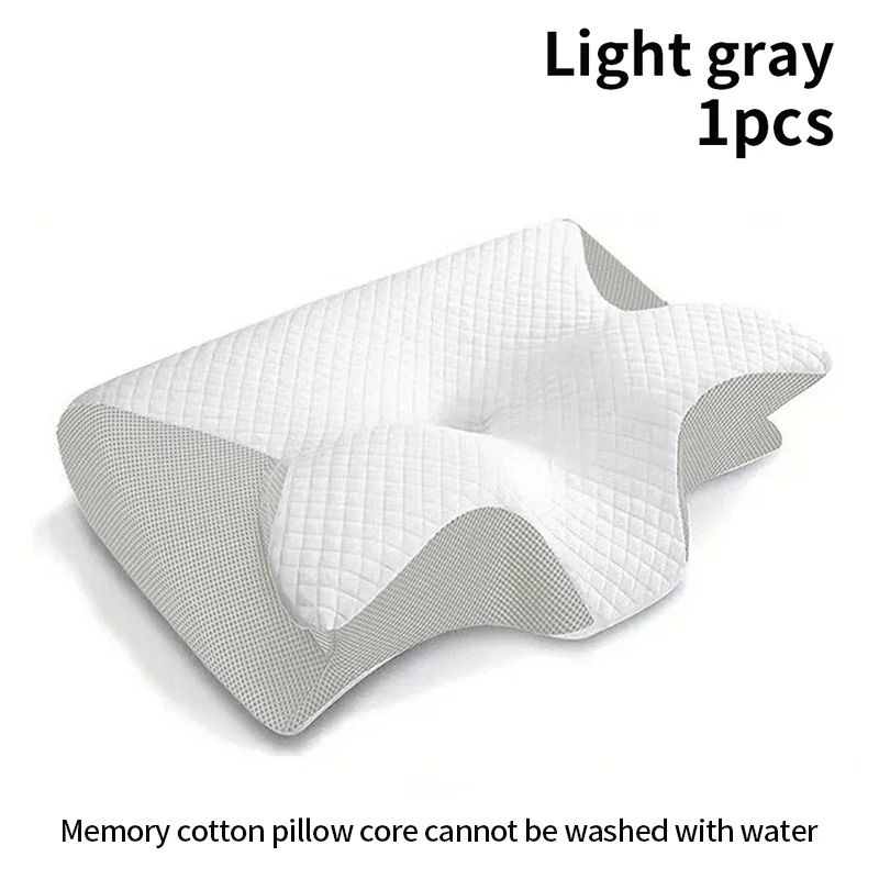 2 In 1 Ergonomic Memory Foam Neck Pillow 11