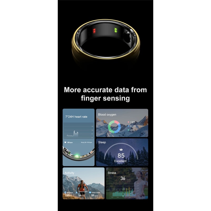 COLMI R06 Smart Health Tracking Ring 8