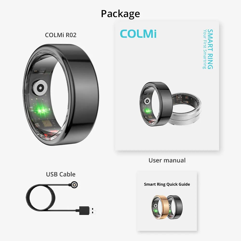COLMI R02 Titanium Smart Health Ring 5