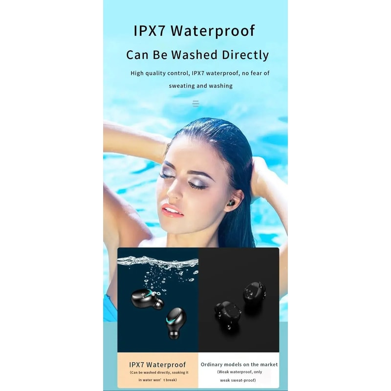 F9 Wireless Bluetooth Earbuds With Display 13