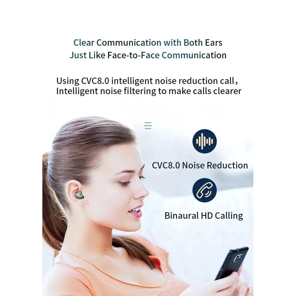 F9 Wireless Bluetooth Earbuds With Display 15