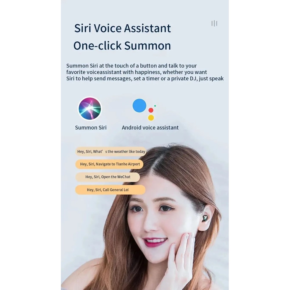 F9 Wireless Bluetooth Earbuds With Display 17