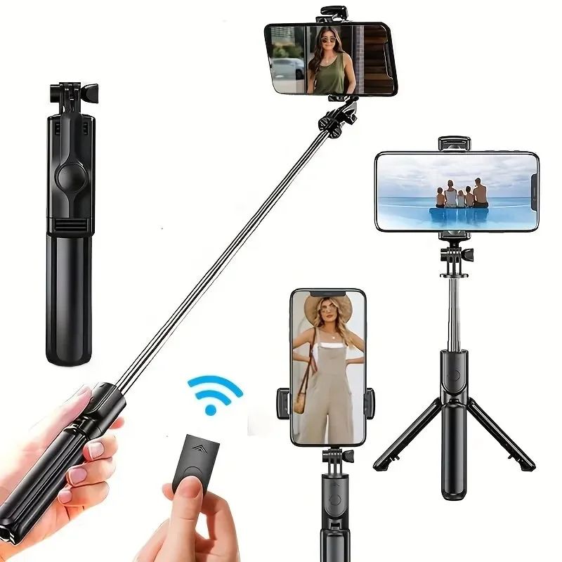 360 Degree Flexible Selfie Stick Tripod 0