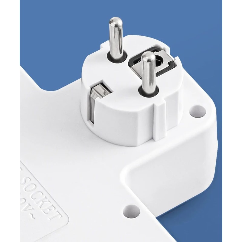EU 4Socket Wall Power Outlet 10