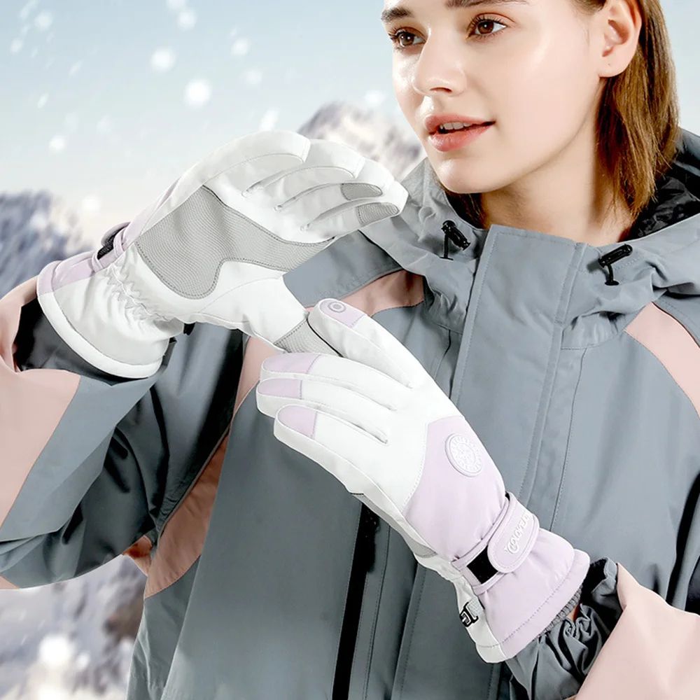 Waterproof Touchscreen Snow Ski Gloves 8