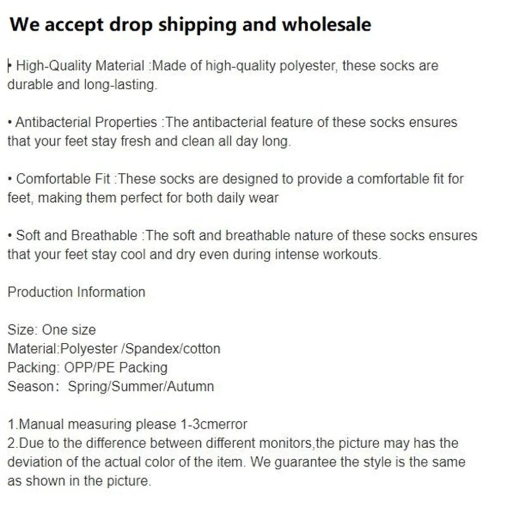 Mixed Color Striped Comfort Crew Socks 7