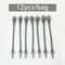 12 PCS NoTie Stretch Silicone Shoelaces 17
