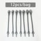 12 PCS NoTie Stretch Silicone Shoelaces 17