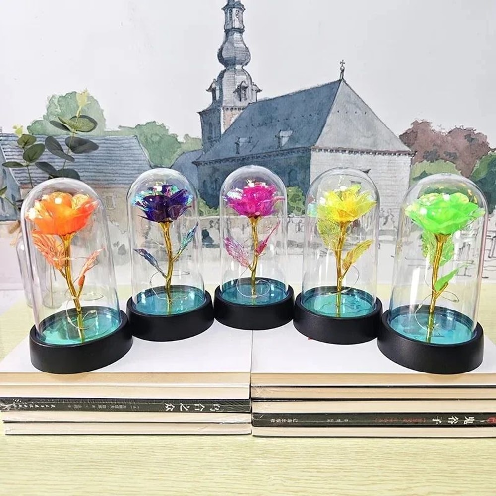 Eternal LED Rose Flower Gift 4