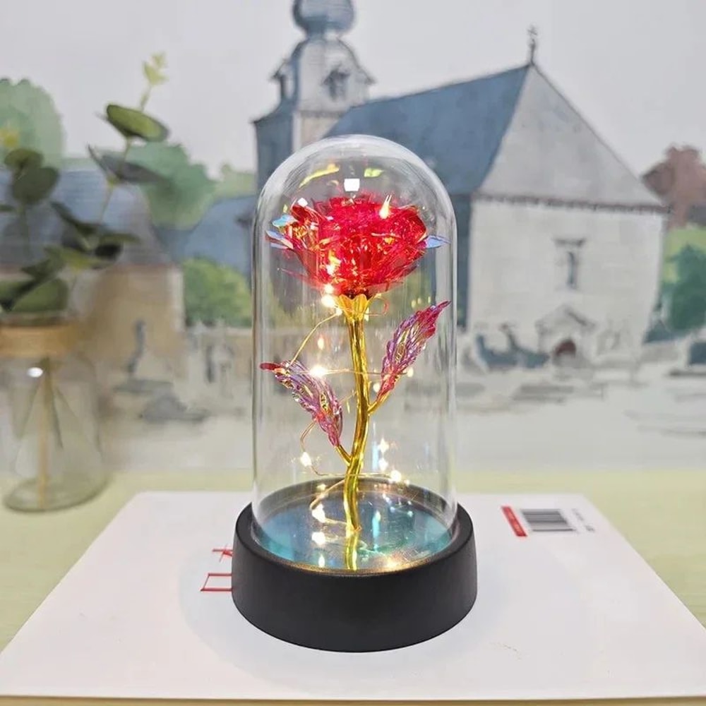 Eternal LED Rose Flower Gift 7